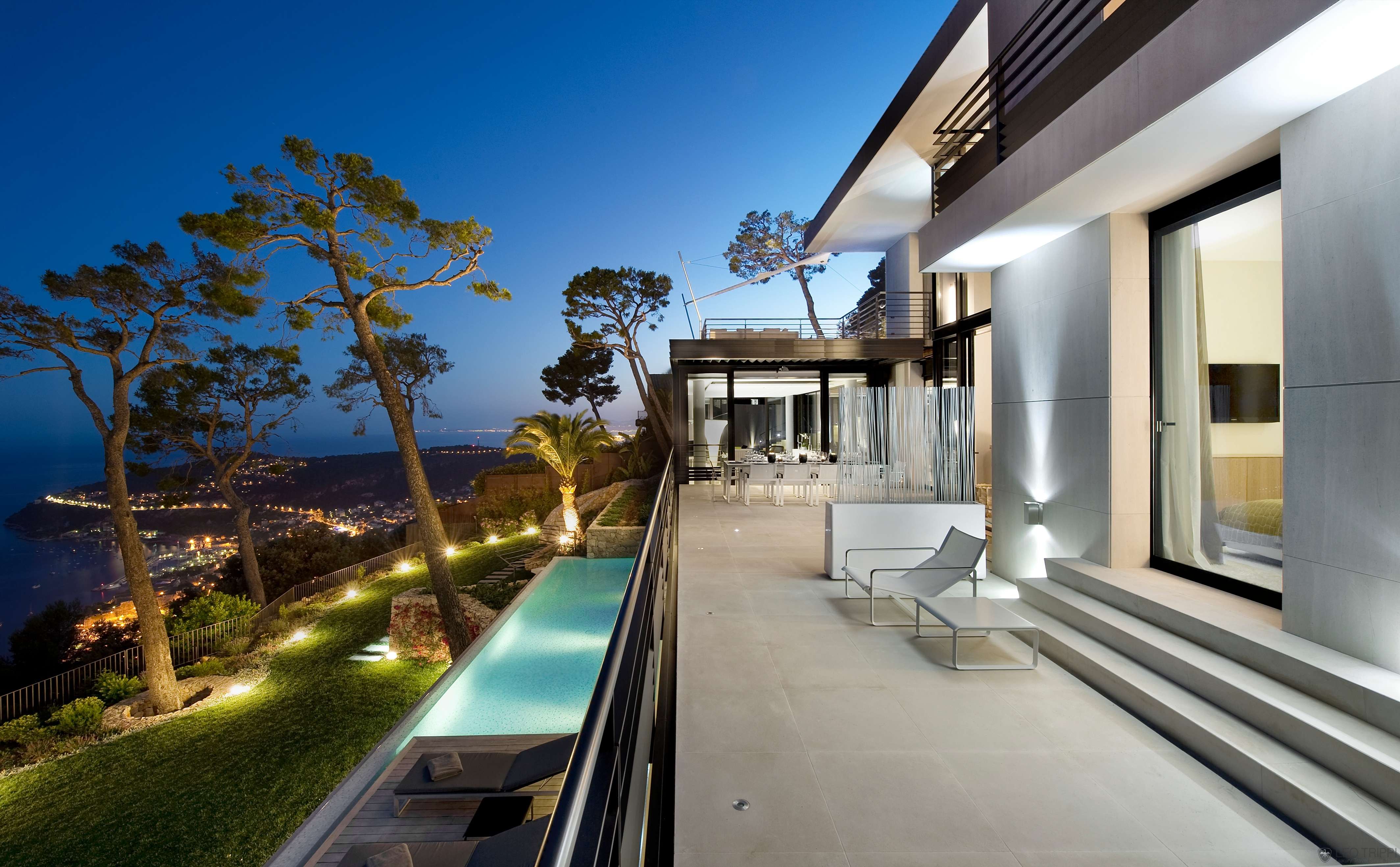 Luxury contemporary villa in the french riviera idesignarch interior design, architecture & interior decorating emagazine.