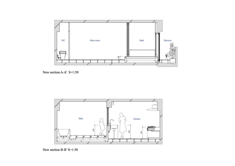 Bath Kitchen House by Takeshi Shikauchi 10